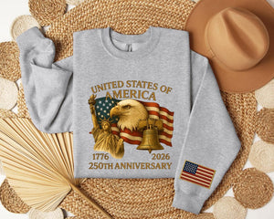 America 250th Anniversary Sweatshirt Patriotic Usa Sweater Independence Day Graphic Hoodie 1762420239893.jpg