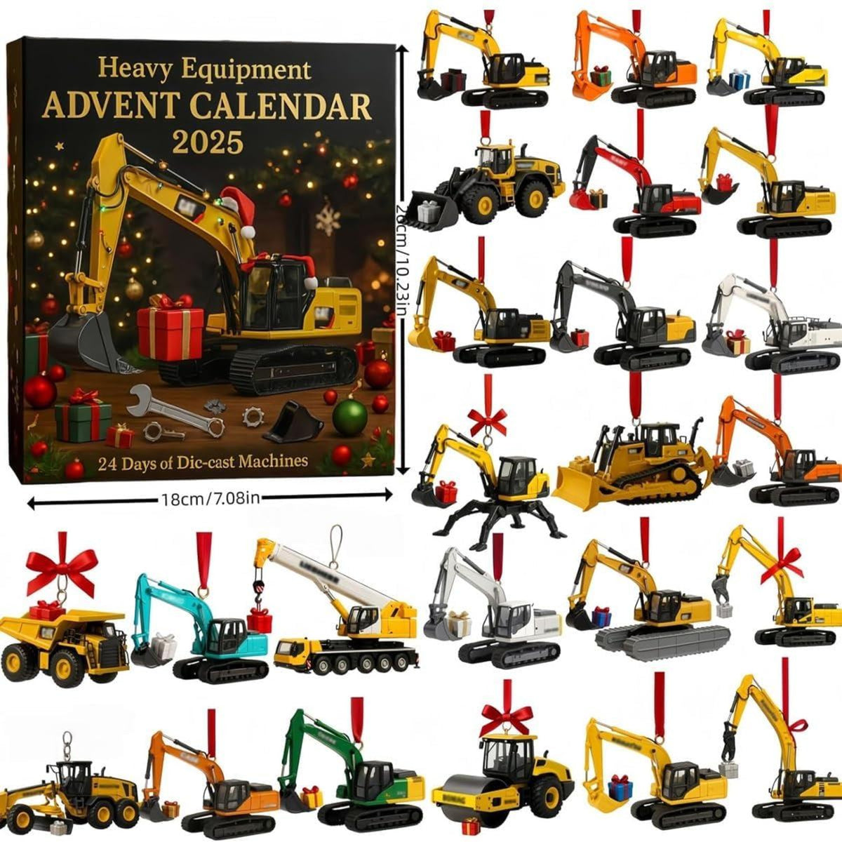 Construction Vehicles 2d Acrylic Advent Calendar 2025 24 Day Christmas Countdown With Mini Trucks And Diggers Fun Gift For Kids  Families 1762504789444.jpg