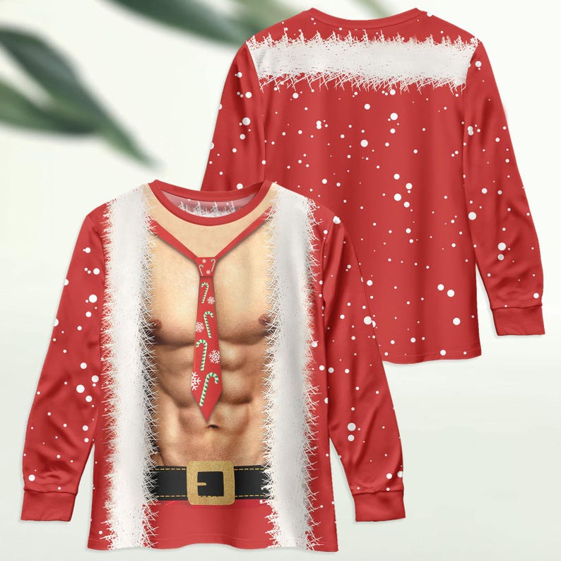Hot Muscle Male Christmas Pajamas Muscle Santa Claus Pj Set Funny Xmas Party Gift Gift For Men 1762505019101.jpg