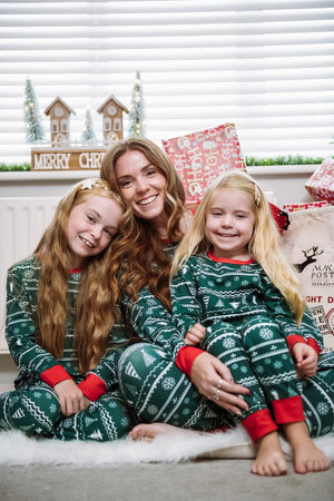 Green Family Matching Christmas Pyjamas  Adult Kids Dogs Xmas Sets  Christmas Matching Pajamas 1762740805877.jpg