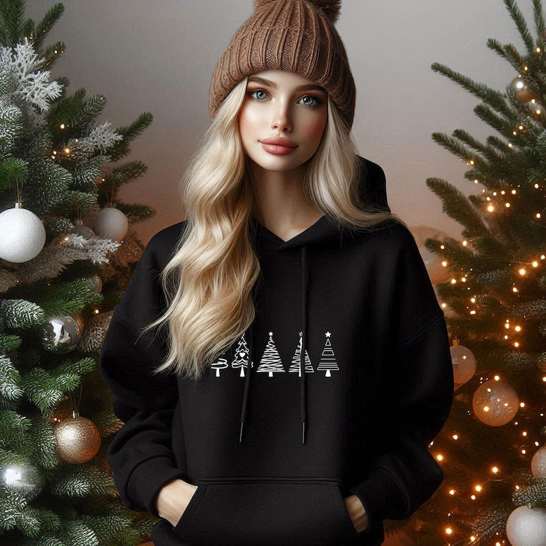 Festive Christmas Sweaters For The Family Matching Outfits For Siblings Cozy Shirts  Hoodies With Christmas Tree 1762849417956.jpg