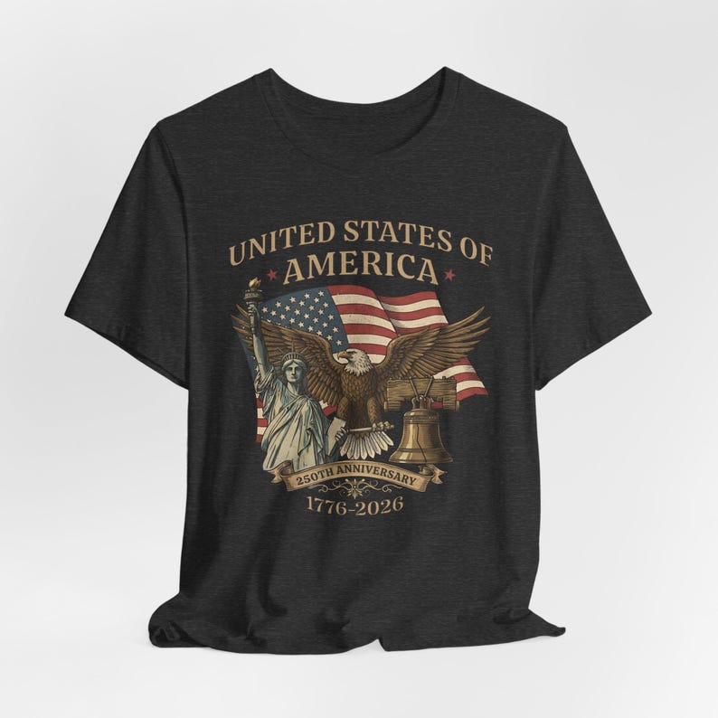 Usa 250th Anniversary Shirt Vintage American Birthday Tee Usa Independence Day Shirt America 250th Anniversary Unisex Tee 1762913683486.jpg