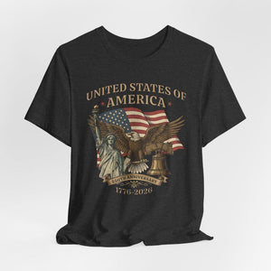 Usa 250th Anniversary Shirt Vintage American Birthday Tee Usa Independence Day Shirt America 250th Anniversary Unisex Tee 1762913683486.jpg