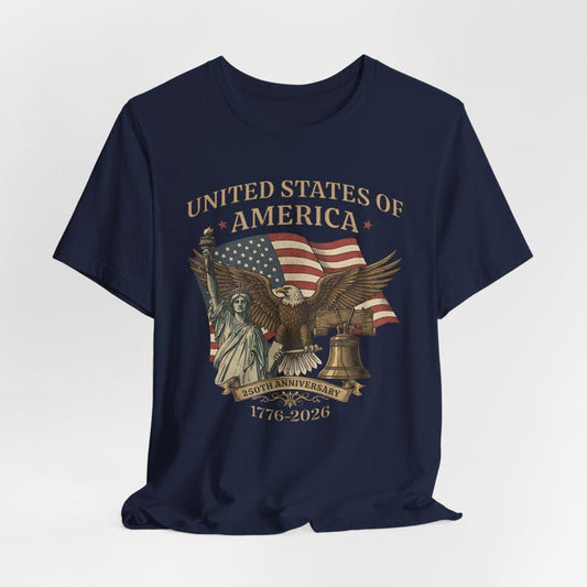 Usa 250th Anniversary Shirt Vintage American Birthday Tee Usa Independence Day Shirt America 250th Anniversary Unisex Tee 1762913683525.jpg