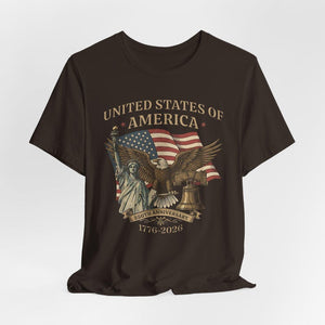 Usa 250th Anniversary Shirt Vintage American Birthday Tee Usa Independence Day Shirt America 250th Anniversary Unisex Tee 1762913683999.jpg