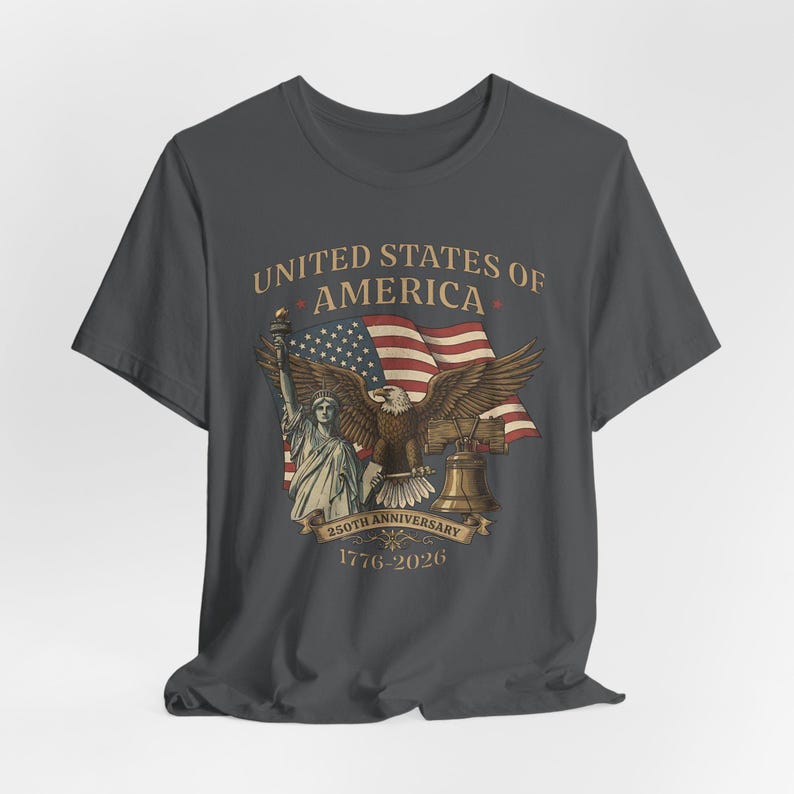 Usa 250th Anniversary Shirt Vintage American Birthday Tee Usa Independence Day Shirt America 250th Anniversary Unisex Tee 1762913684111.jpg