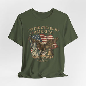 Usa 250th Anniversary Shirt Vintage American Birthday Tee Usa Independence Day Shirt America 250th Anniversary Unisex Tee 1762913684130.jpg