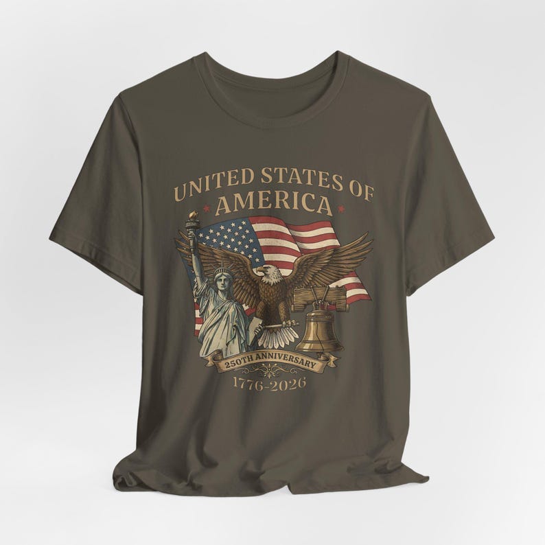 Usa 250th Anniversary Shirt Vintage American Birthday Tee Usa Independence Day Shirt America 250th Anniversary Unisex Tee 1762913684136.jpg