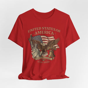 Usa 250th Anniversary Shirt Vintage American Birthday Tee Usa Independence Day Shirt America 250th Anniversary Unisex Tee 1762913684175.jpg