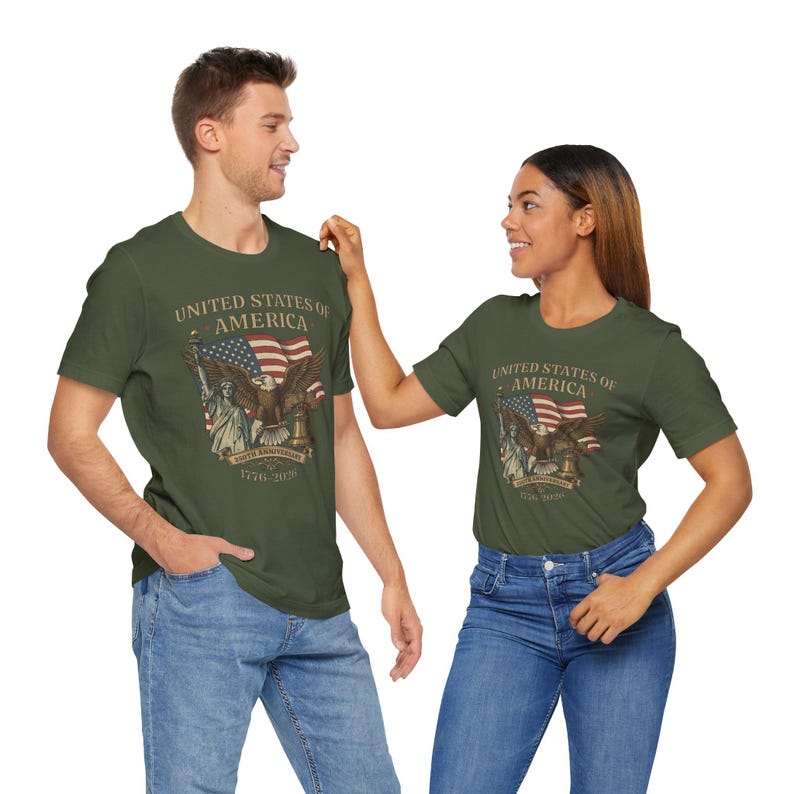 Usa 250th Anniversary Shirt Vintage American Birthday Tee Usa Independence Day Shirt America 250th Anniversary Unisex Tee 1762913684179.jpg