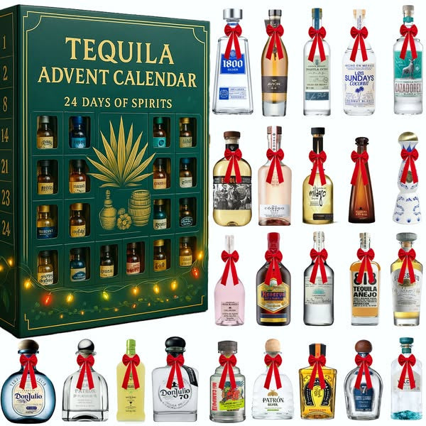 2025 Tequila Advent Calendar 24 Days Of Festive Surprises Mexican Inspired Holiday Countdown Gift 2d Acrylic Collectible Display Decor 1762918911660.jpg