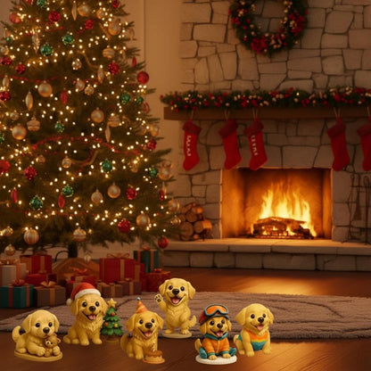 Golden Retriever Advent Calendar 2025  24 Days Of Joy Holiday Countdown  Puppy Christmas Acrylic 1762920714194.jpg