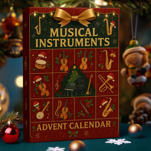 Musical Instruments Nature Advent Calendar 2025 24 Day Musical Figurines  Vintage Christmas Ornament Countdown 1762921163009.jpg