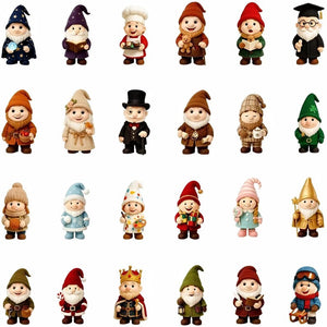 Gnome Christmas Advent Calendar 2025 24 Day Gnome Xmas Figurines  Vintage Christmas Ornament Countdown 1762921340818.jpg