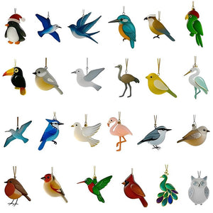 Bird Advent Calendar 2025 24 Day Bird Figurines  Vintage Christmas Ornament Countdown 1762921583361.jpg