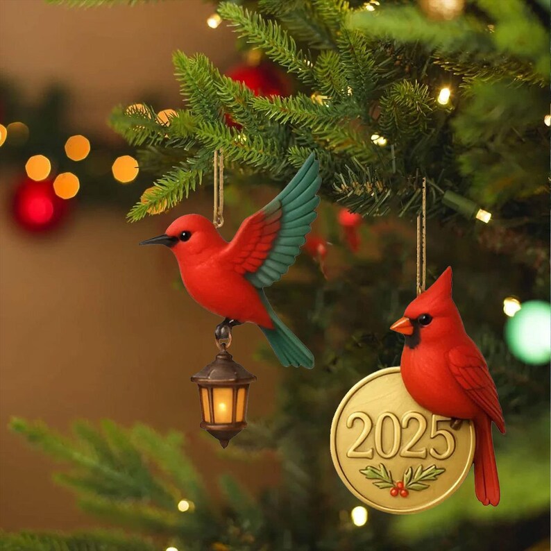 American Birds Advent Calendar 2025 24 Day Birds Figurines  Vintage Christmas Ornament Countdown 1762921946435.jpg