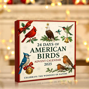 American Birds Advent Calendar 2025 24 Day Birds Figurines  Vintage Christmas Ornament Countdown 1762921946441.jpg