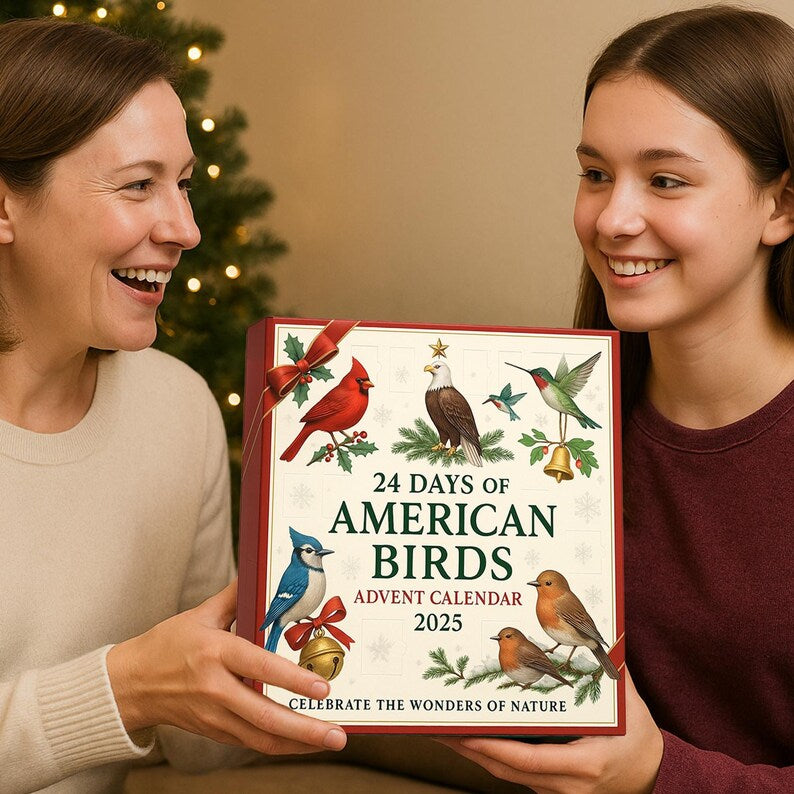 American Birds Advent Calendar 2025 24 Day Birds Figurines  Vintage Christmas Ornament Countdown 1762921947109.jpg