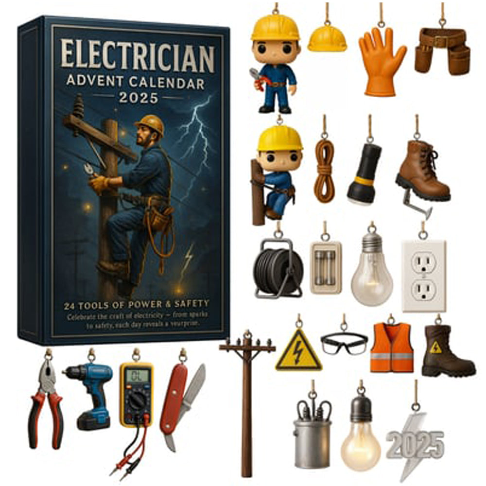 2025 Electrician Advent Calendar Lineman Advent Calendar Christmas Ornament Christmas Tree Hanging Decorations 1762932477296.jpg