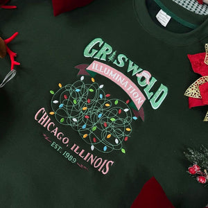 Embroidered Griswold Christmas Sweatshirt Christmas Movie Sweatshirt Funny Christmas Shirt Embroidered Christmas Sweatshirt 1762941124565.jpg