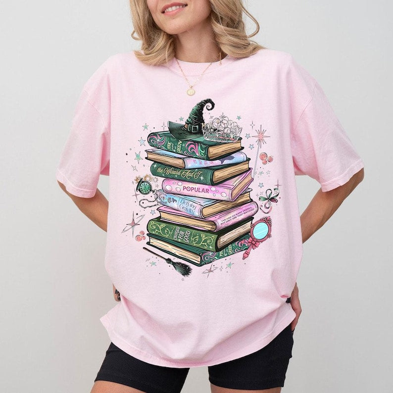 Wicked Shirt Wicked Changed For Good Book Shirt Defy Gravity Shirt Broomstick Magic Wand Wizard Movie Shirt Wicked Musical Fan Gifts 1763002914012.jpg