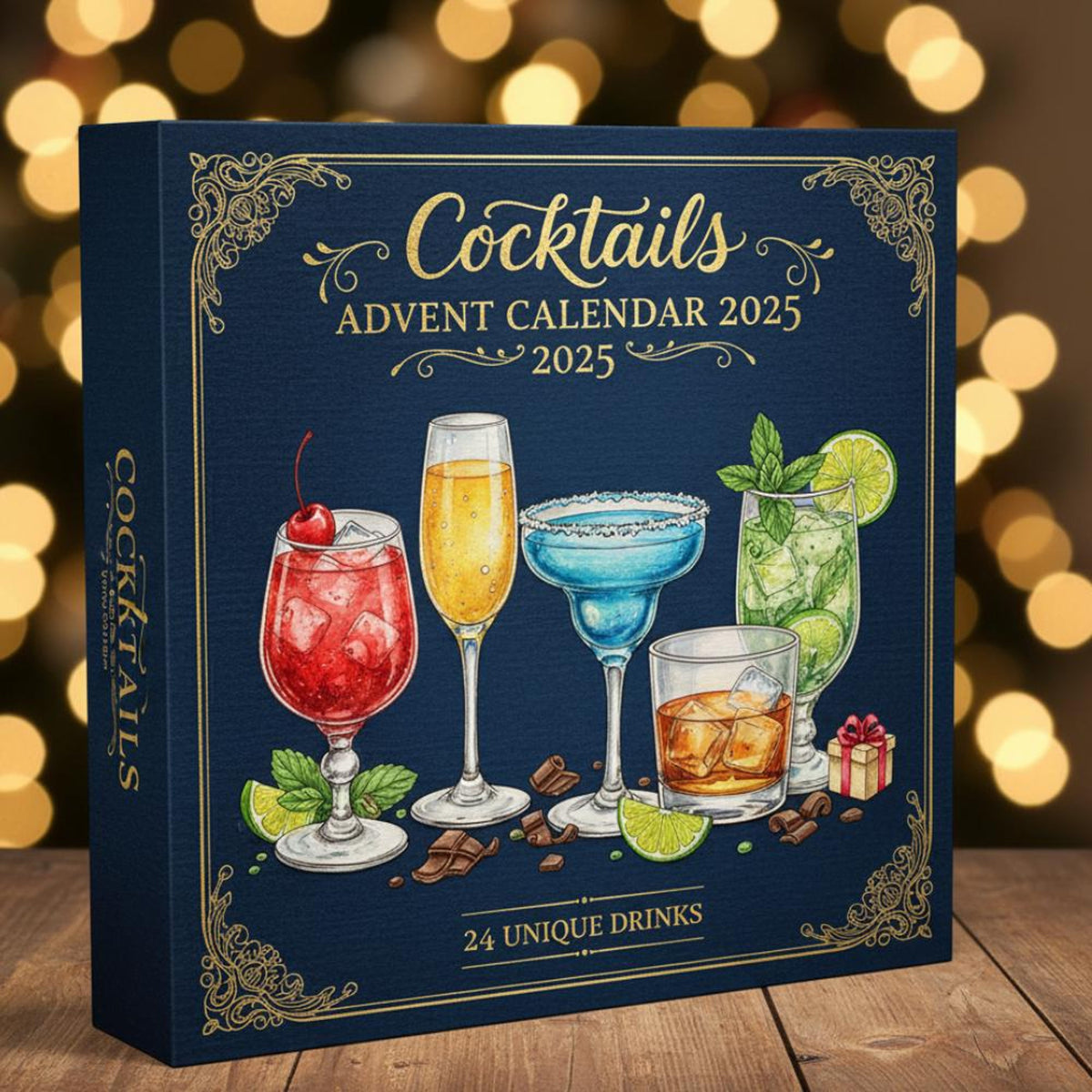 Cocktail Advent Calendar 2025 24 Mini Acrylic Drink Ornaments Unique Adult Advent Calendar Holiday Bar Decor Mixology Gift 1763005535129.jpg