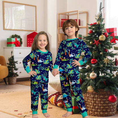 Dinosaur Family Matching Pajamas Set Fun Christmas Holiday Pjs For Men Women  Kids  Cozy Xmas Outfit For Family Photos 1763020079478.jpg