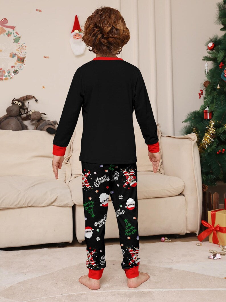 Family Christmas Pajamas Set Matching Black Merry Christmas Santa Pjs Holiday Sleepwear For Kids Adults Baby  Dog Festive Photoshoot 1763021457297.jpg