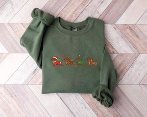 Dachshund Christmas Sweatshirt Wiener Dog Holiday Shirt Dog Lover Gift Holiday Sweater Cute Christmas Dog Shirt Funny Pet Lover Gift 1763086914053.jpg