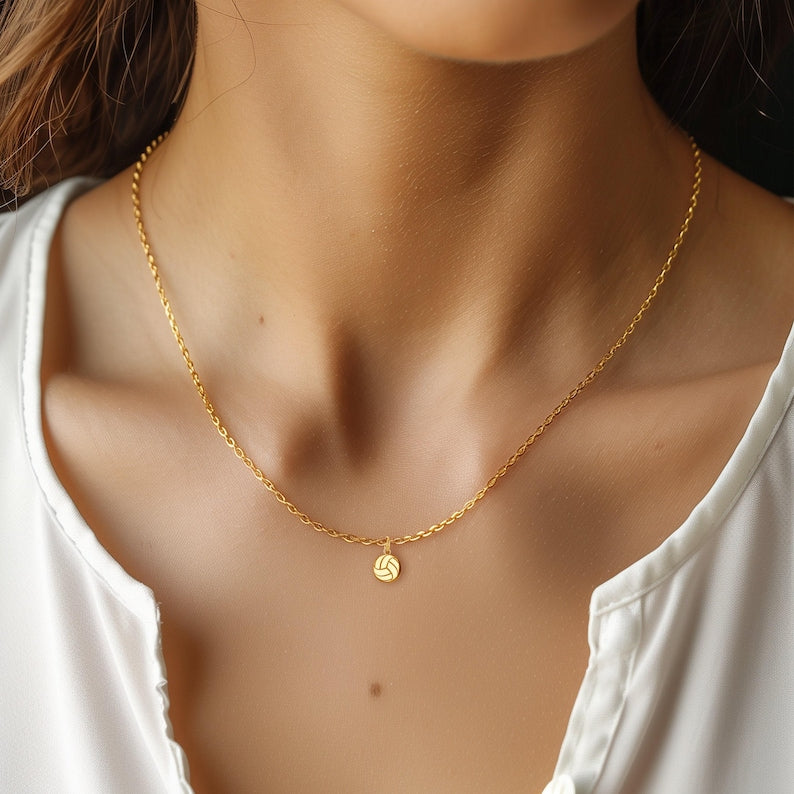 Dainty 24k Gold Fill Volleyball Necklace Team Gifts 1763087707933.jpg