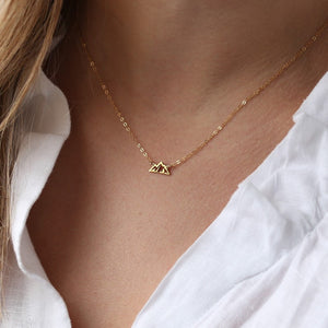 24k Gold Filled Mountain Necklace Dainty Minimalist Jewelry 1763088165194.jpg