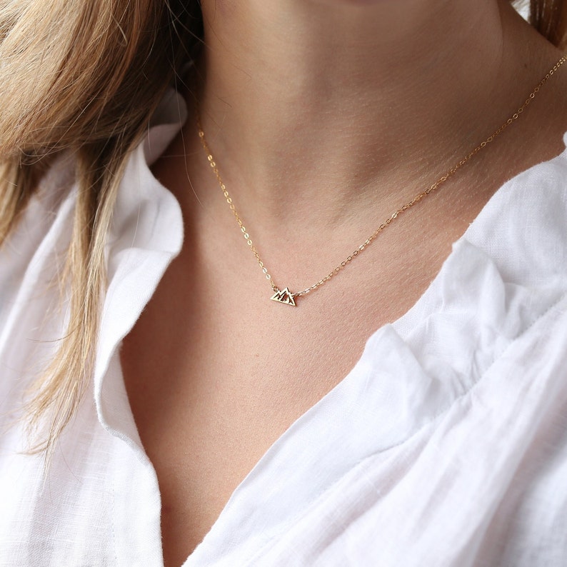 24k Gold Filled Mountain Necklace Dainty Minimalist Jewelry 1763088165218.jpg