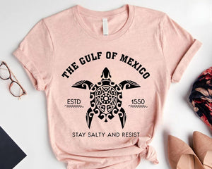 Gulf Of Mexico Stay Salty Resistance Shirt Resist Shirt Anti Trump Shirt Democrat Shirt Democrat Gift Shirt 1763093320334.jpg