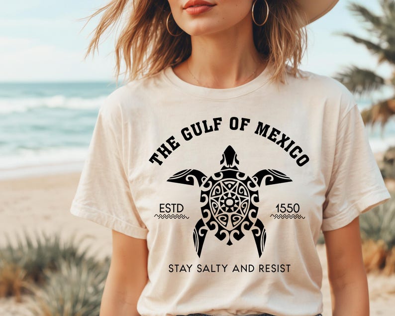 Gulf Of Mexico Stay Salty Resistance Shirt Resist Shirt Anti Trump Shirt Democrat Shirt Democrat Gift Shirt 1763093321738.jpg
