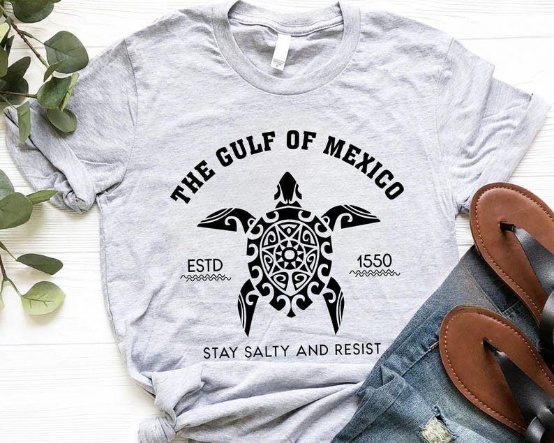 Gulf Of Mexico Stay Salty Resistance Shirt Resist Shirt Anti Trump Shirt Democrat Shirt Democrat Gift Shirt 1763093321998.jpg