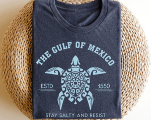 Gulf Of Mexico Stay Salty Resistance Shirt Resist Shirt Anti Trump Shirt Democrat Shirt Democrat Gift Shirt 1763093322051.jpg