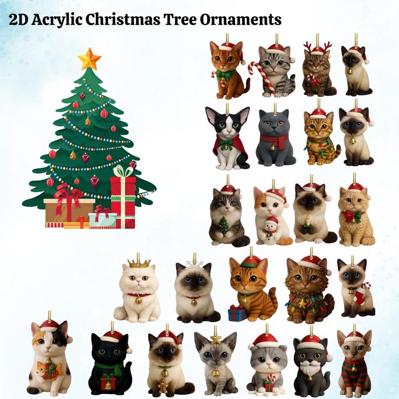 Cat Lovers Advent Calendar 2025 24 Day Christmas Countdown Calendar With 2d Acrylic Catscute Kitten Tree Ornamentsholiday Home Gift Decor 1763106064407.jpg