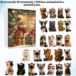 Cat Lovers Advent Calendar 2025 24 Day Christmas Countdown Calendar With 2d Acrylic Catscute Kitten Tree Ornamentsholiday Home Gift Decor 1763106064997.jpg