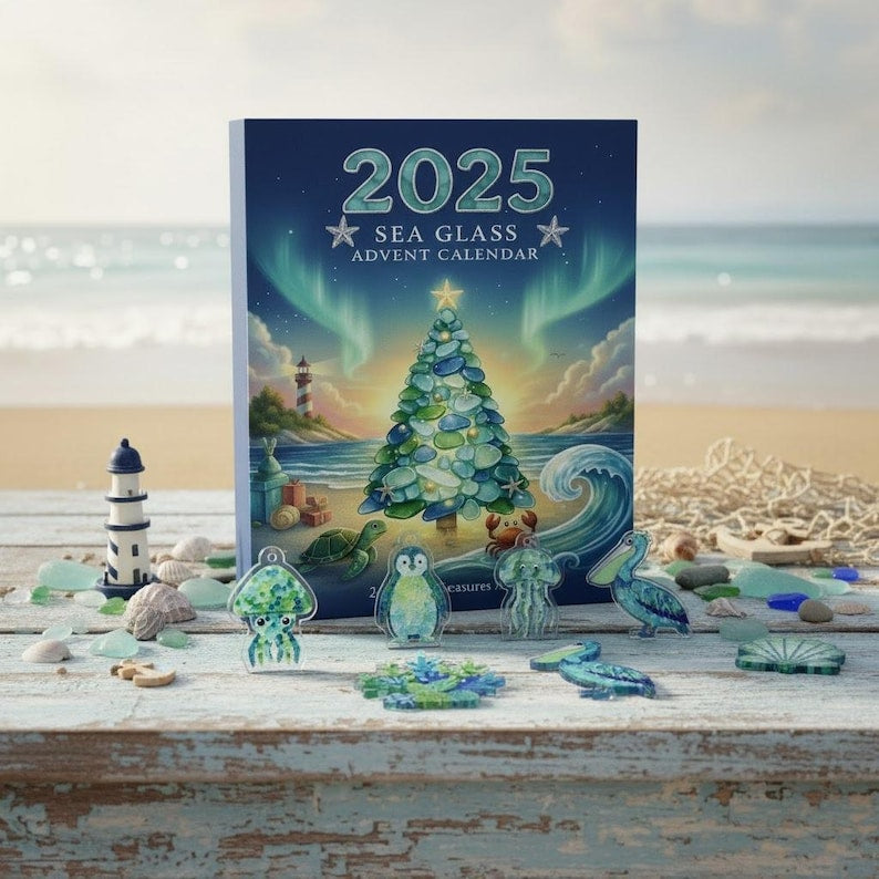 Sea Life Advent Calendar 2025 24 Ocean Inspired Marine Ornaments Calendar With Acrylic Ornaments Christmas Countdown Calendar 1763107206413.jpg