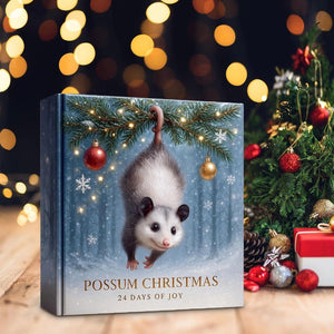 Possum Advent Calendar 2025 24 Day Holiday Countdown Box With Cute Hanging Ornaments Festive Tree Decorations For Animal Lovers 1763113506356.jpg