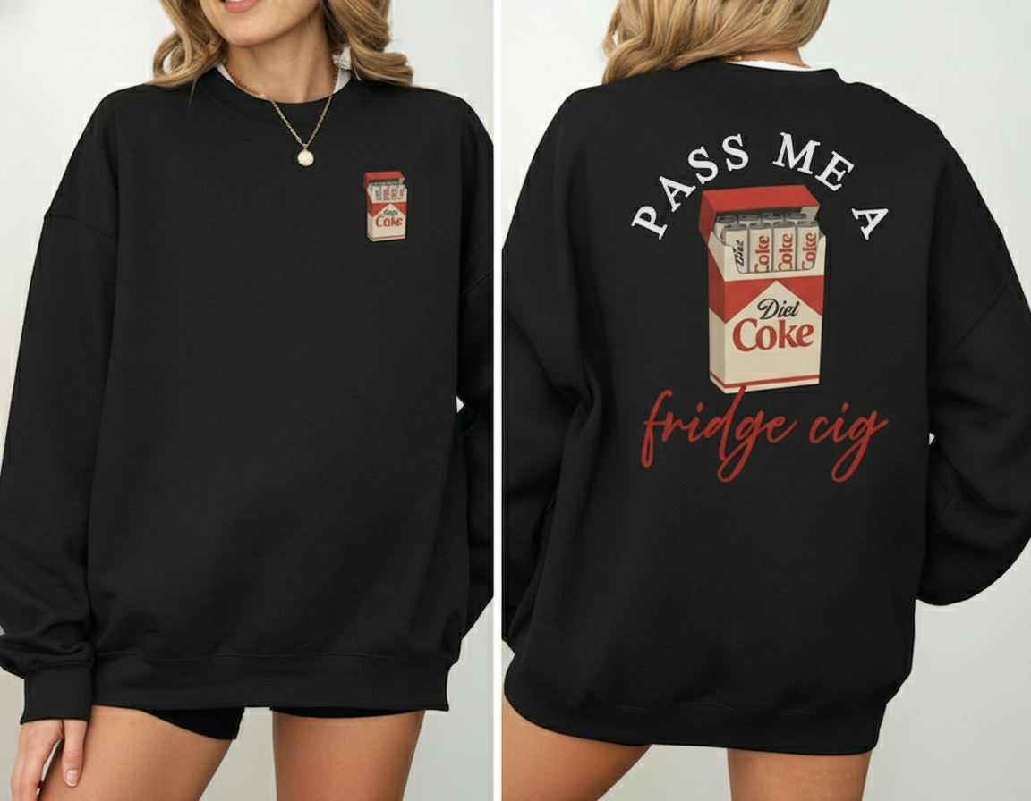 Funny Diet Coke Sweatshirt Diet Coke Lover Crewneck Fun Diet Coke Lover Gift Coke Zero Tee Soda Lover Gift Trendy Soda Tee Diet Coke Sweater 1763180754533.png