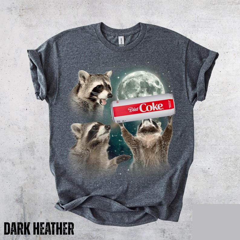 Funny Raccoon Diet Coke T Shirt Sweatshirt   Funny Tee For Animal Lovers 1763181245284.jpg