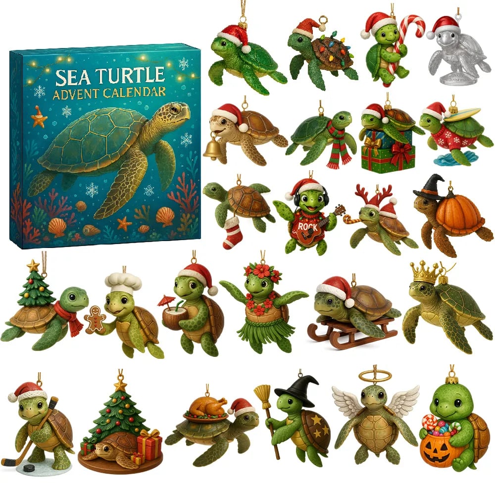 Sea Turtle Advent Calendar Christmas Gift For Familyfriends 1763181387220.jpg