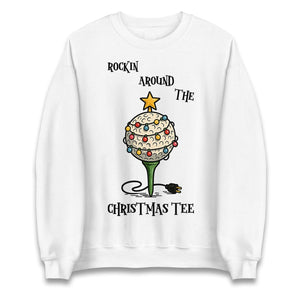 Rockin Around The Christmas Tee Funny Golf Christmas Jumper Xmas Funny Sweatshirt Adults Festive Hoodie Christmas T Shirt 1763345741215.jpg