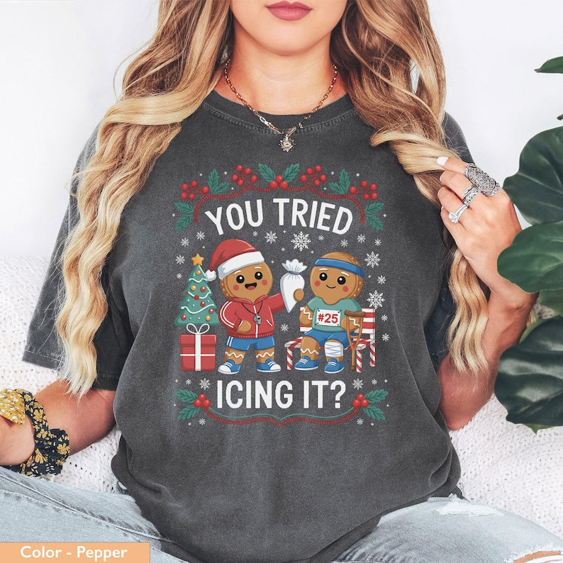 Christmas Runner T Shirt Or Sweatshirt Funny Running Injury Christmas Gift 1763346545010.jpg