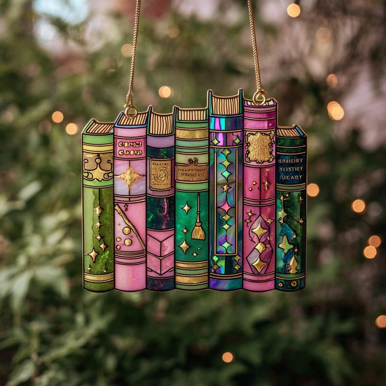 Wicked Changed For Good Book Suncatcher Ornament Defy Gravity Broomstick Magic Wand Ornament Fun Popular Literary Ornament For Musical Fan 1763349653078.jpg