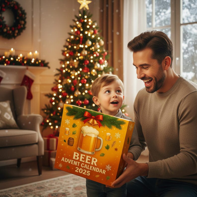 Beer Advent Calendar 2025  24 Mini Craft Beer  Inspired Ornaments  Craft Beer Blind Box Ornament Advent Calendar  Gift  Gift For Him 1763364376295.jpg