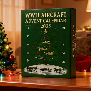 Ww2 Fighter Advent Calendar 2025 2d Acrylic Aircraft Christmas Gift 1763364531277.jpg