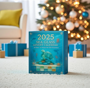 2025 Sea Life Advent Calendar  Faux Sea Glass Acrylic Ornaments 1763365444759.jpg