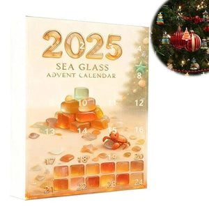 Sea Glass Tree Advent Calendar Christmas Gift For Beach Lovers Holiday Keepsake Gift Unique Holiday Decor Gift For Kids 1763365835837.jpg